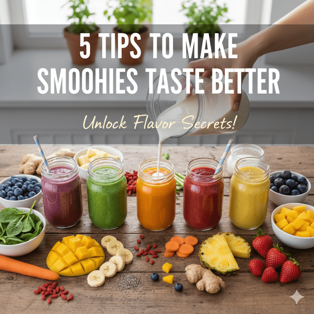 5 Tips to Make Smoothies Taste Better