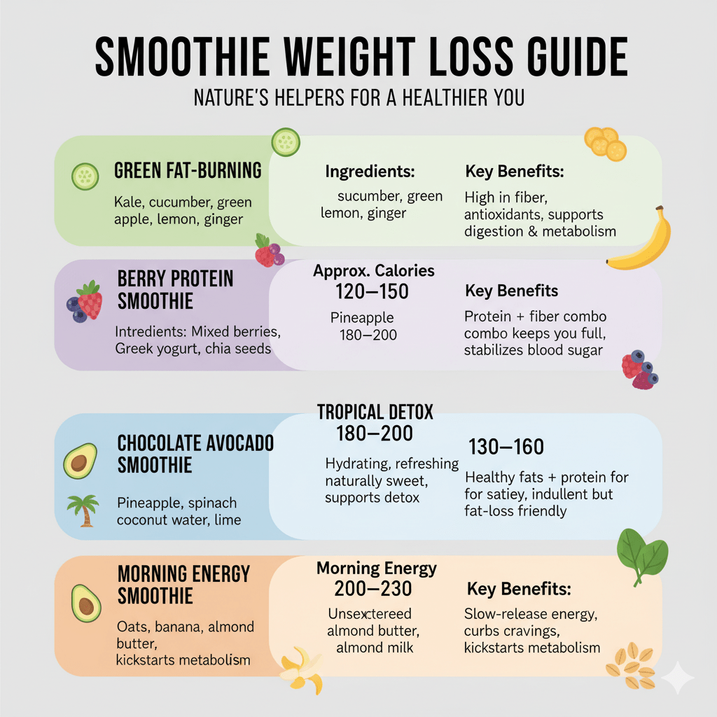weight loss for smoothie