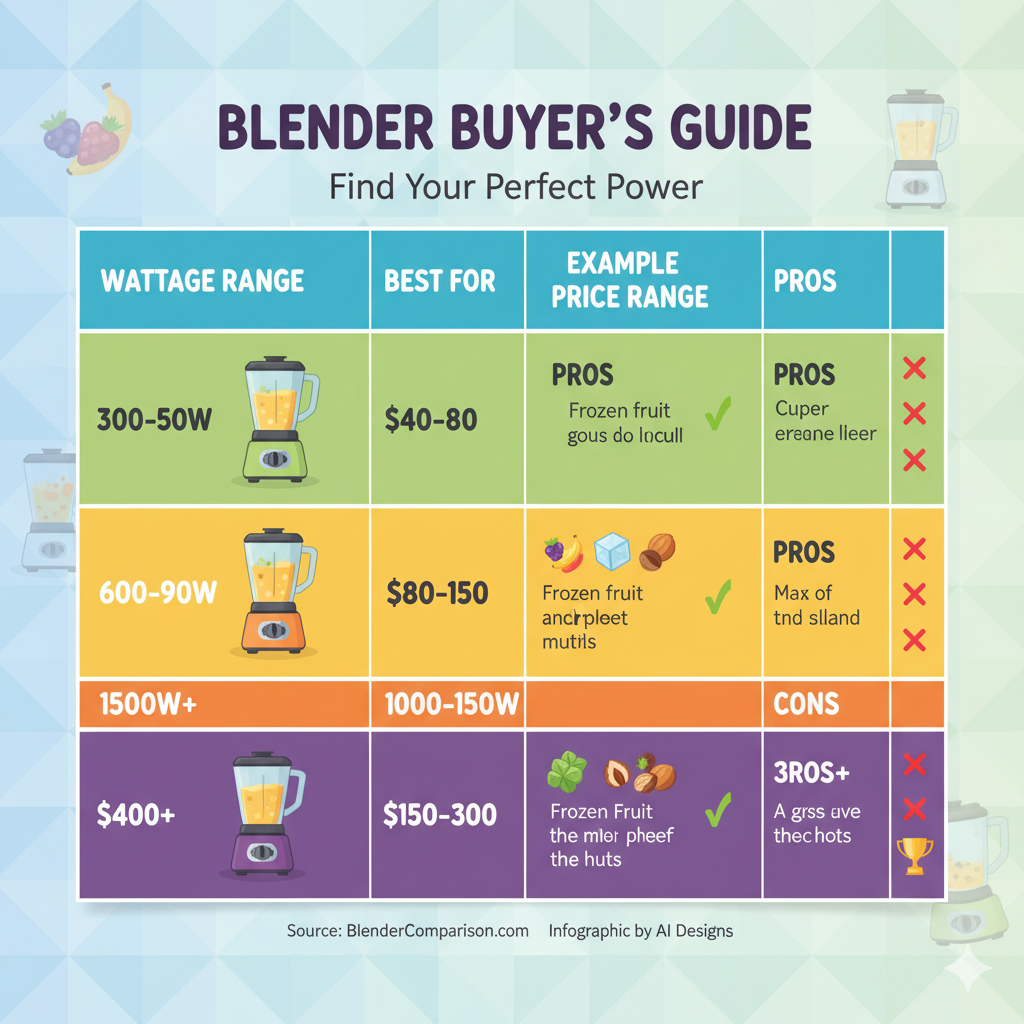 Blender for Smoothies